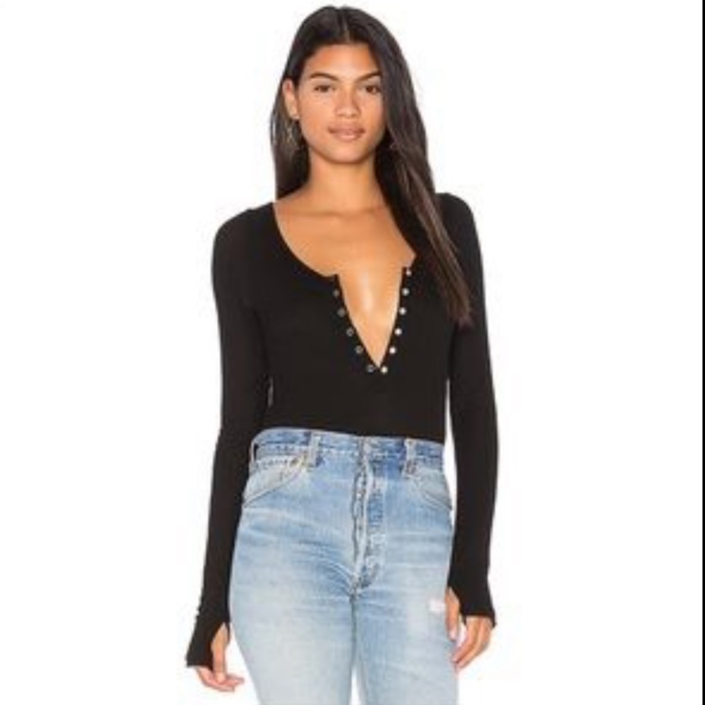 Olympia Theodora Vicky Thumbhole Bodysuit